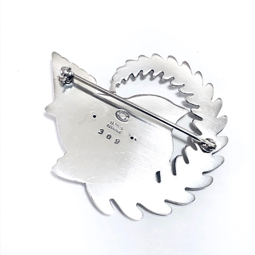   309 鳥 バード ブローチ O2410066