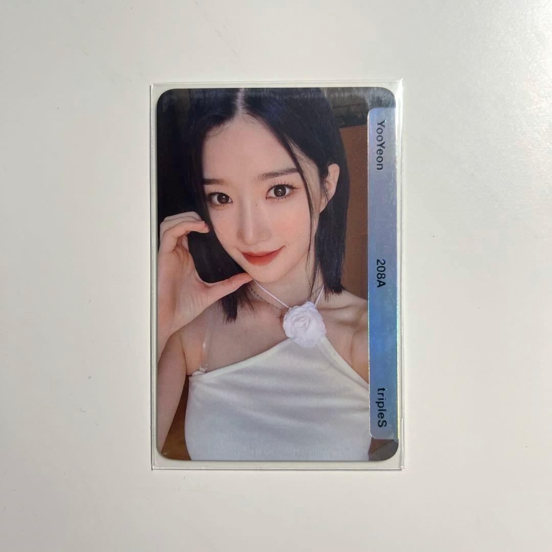 tripleS EVOLution オブジェクト c208 ユヨン トレカ