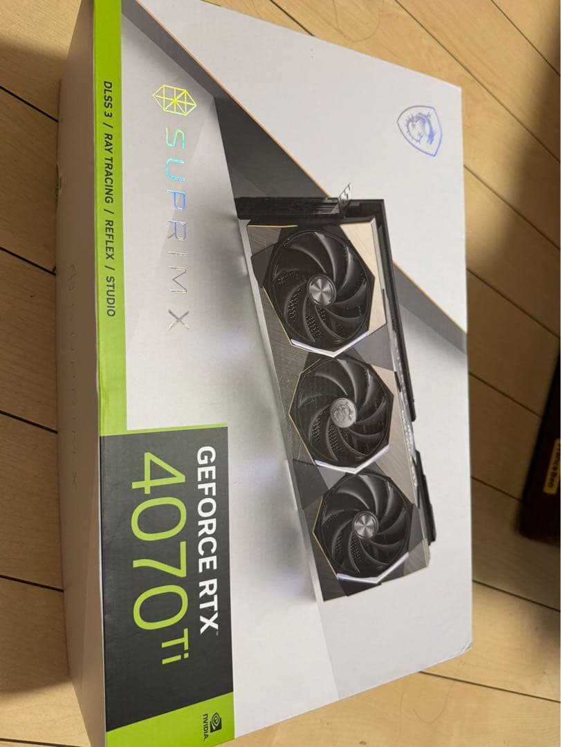 グラフィックボード・グラボ・ビデオカード MSI GeForce RTX 4070 Ti SUPRIM X 12G