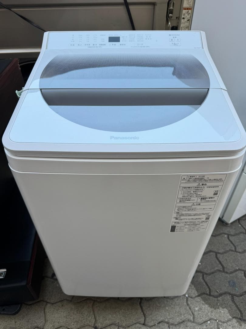 PANASONIC パナソニック　洗濯機 8KG NA-F8AE7 2019年