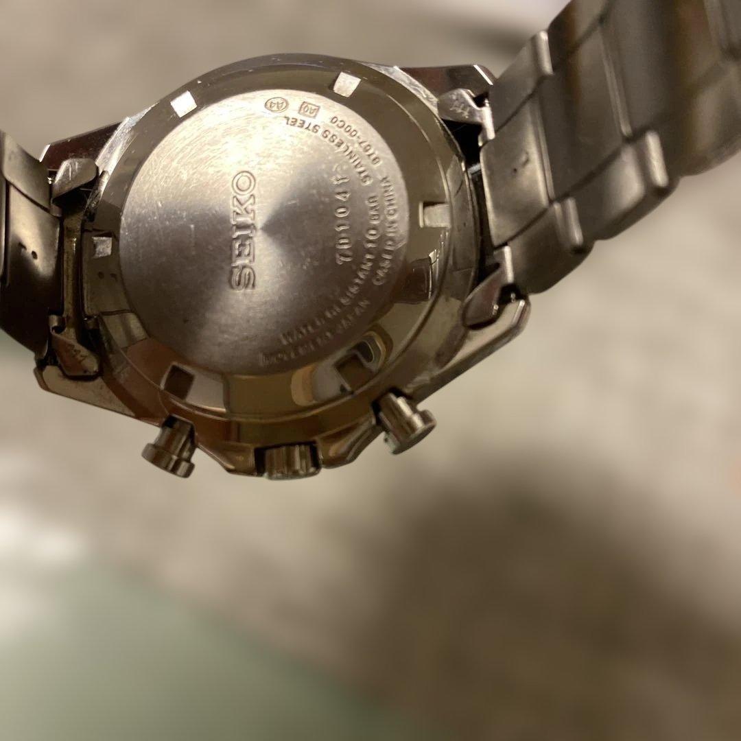 SEIKO SBTR007 シルバー 時計