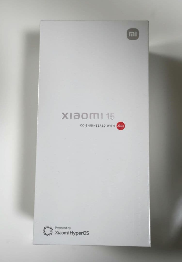 スマートフォン本体 Xiaomi 15 Black 12GB RAM 256GB ROM