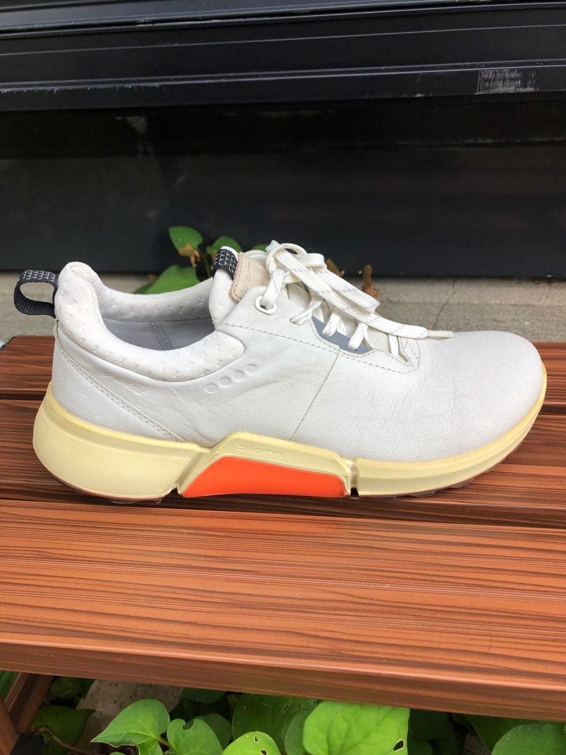 363番 美品ECCO BIOM ゴルフシューズ 37 23.5cmスパイクレス