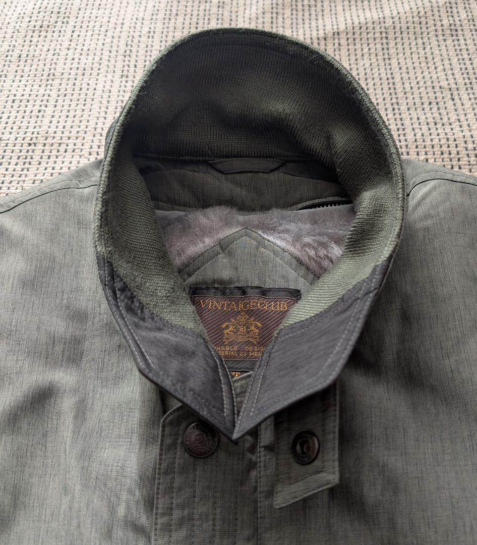 90s vintage スイングトップ ブルゾン ライナー付 短丈 古着 MA1