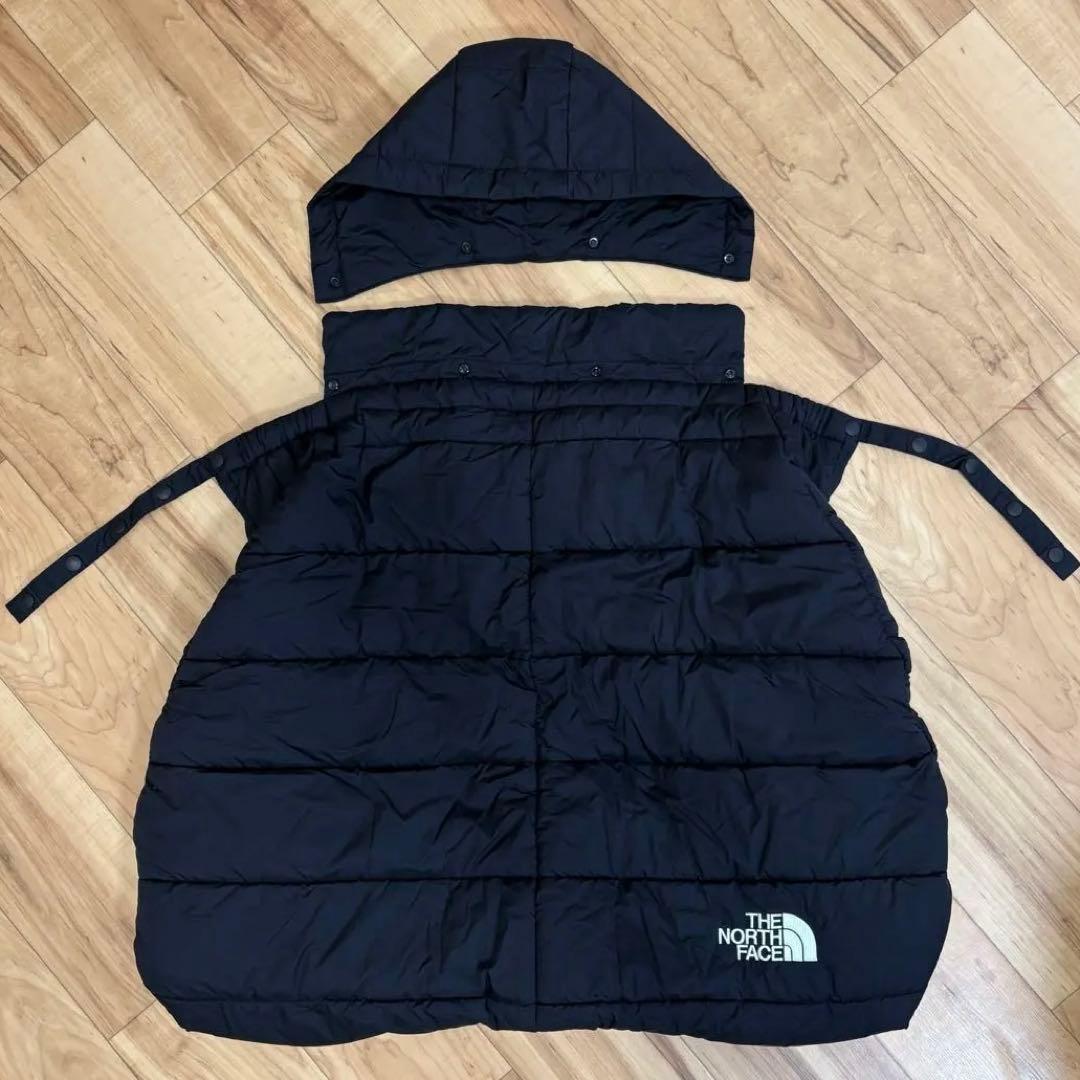 THE NORTH FACE シェルブランケット　ブラック　抱っこ紐用カバー