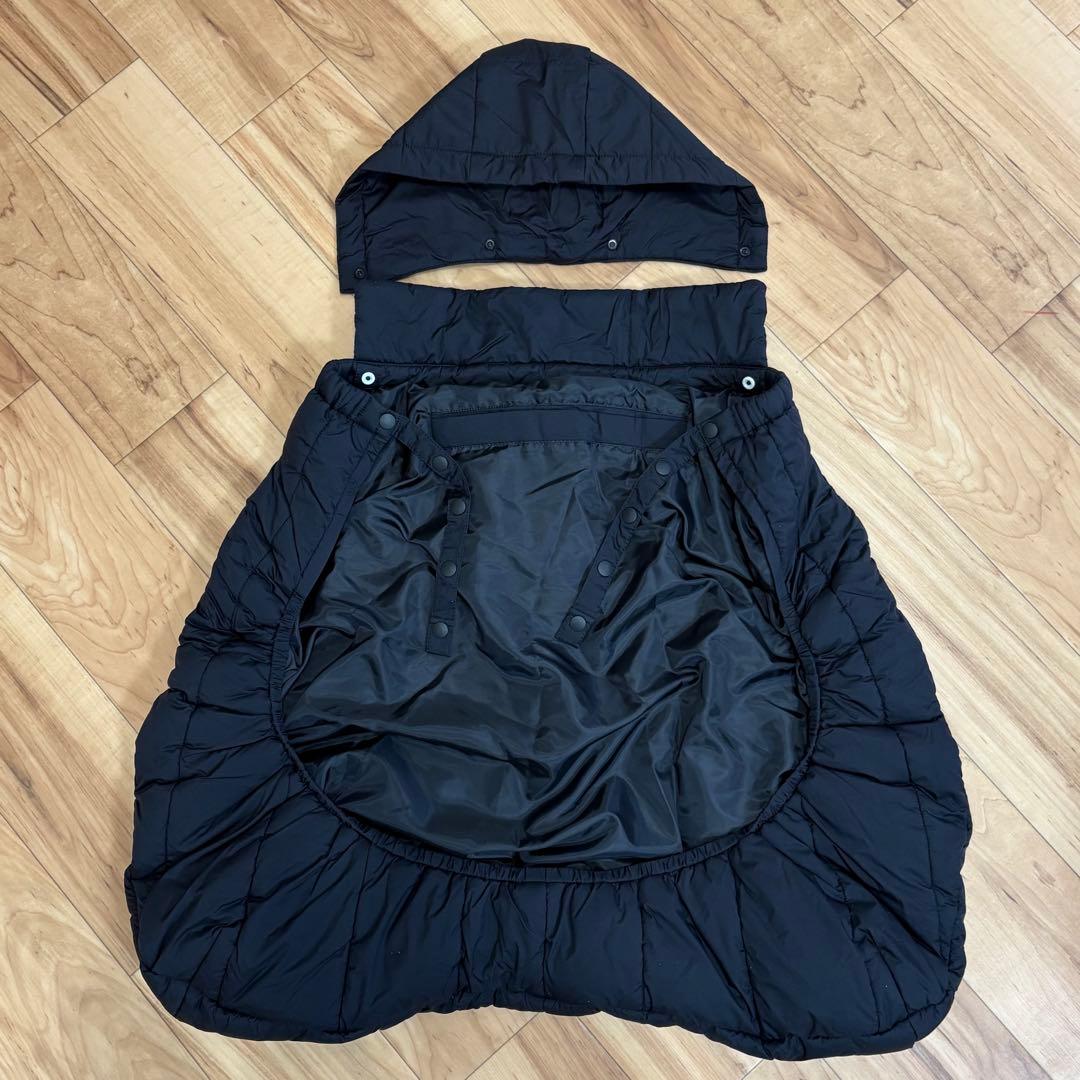 THE NORTH FACE シェルブランケット　ブラック　抱っこ紐用カバー