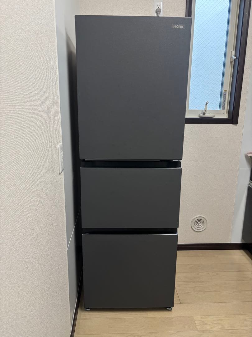 [12/25まで出品］ハイアールHaier 286L. 3ドア冷蔵庫