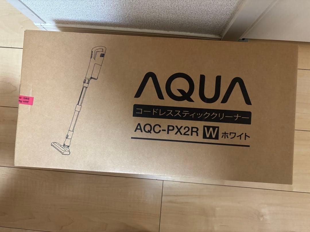 AQUA AQC-PX2Rコードレススティッククリーナー白 新品未使用品