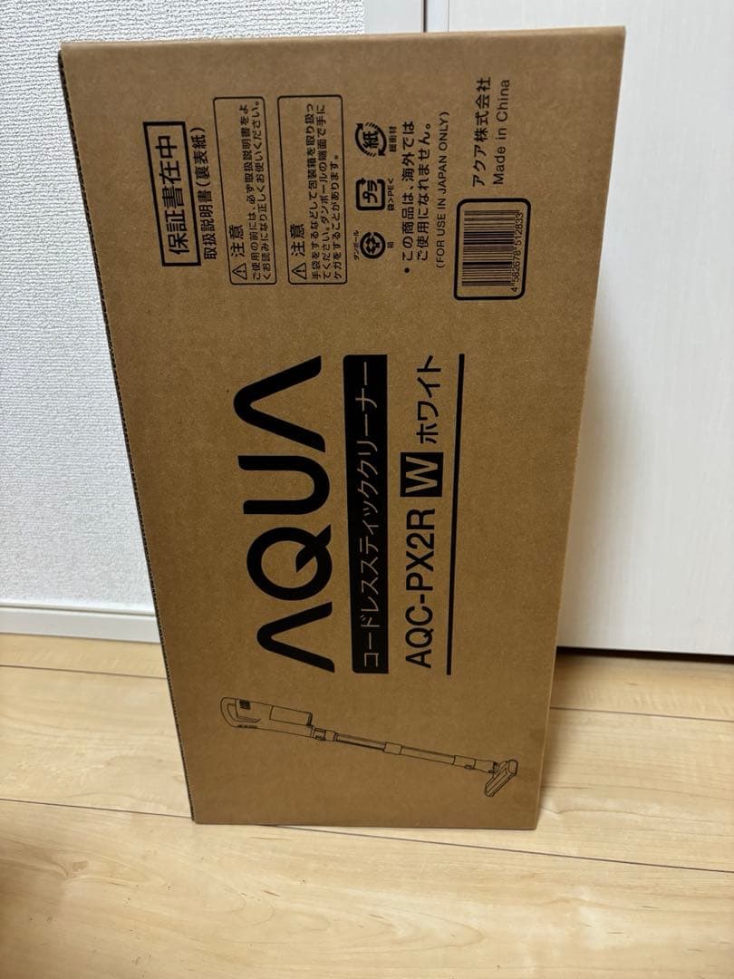 AQUA AQC-PX2Rコードレススティッククリーナー白 新品未使用品