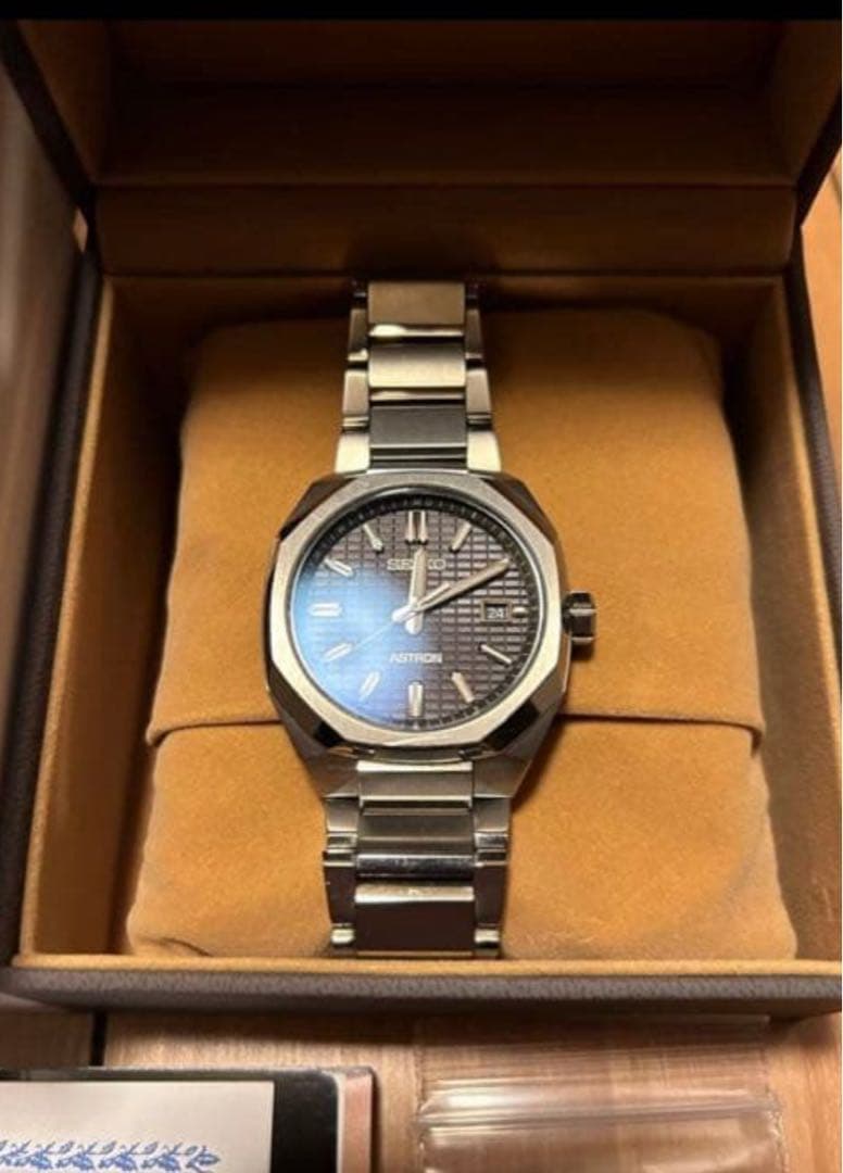 【セイコー】SEIKO アストロン　ネクスター　ブラック　時計