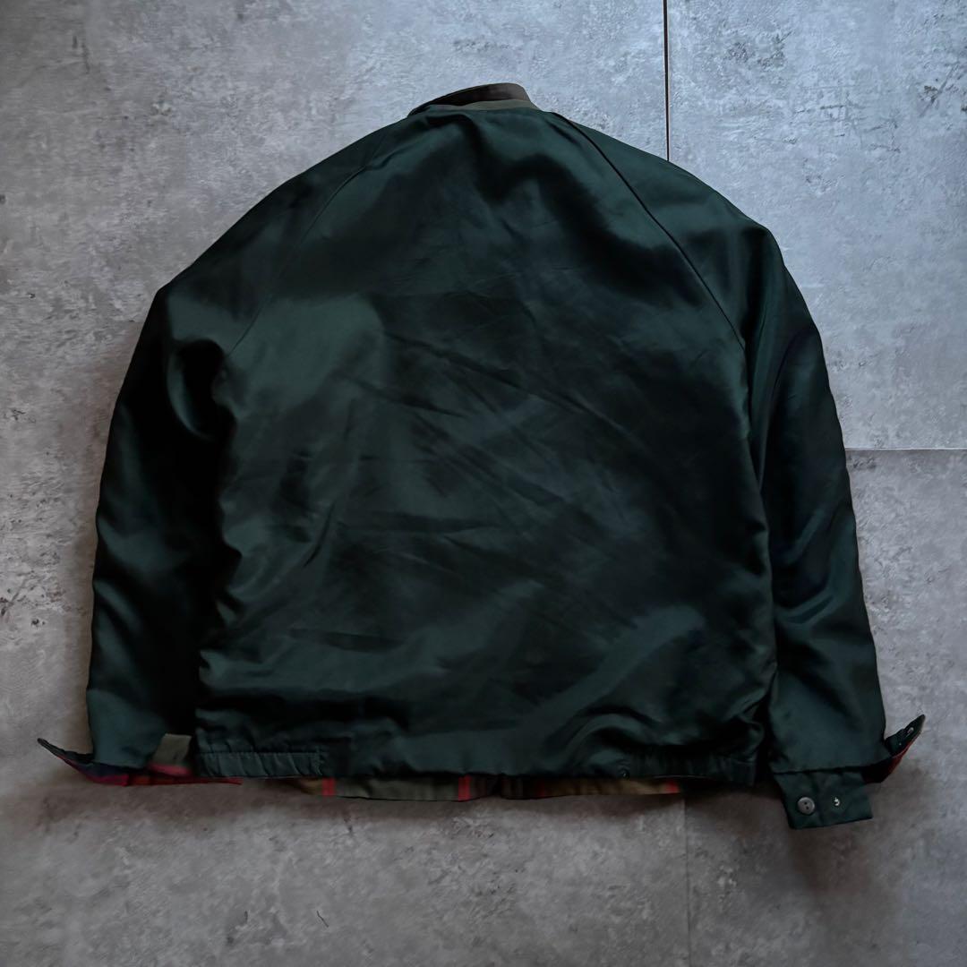 古着　50s 60s リバーシブル　チェック　ジャケット　検索　ギャバジャン