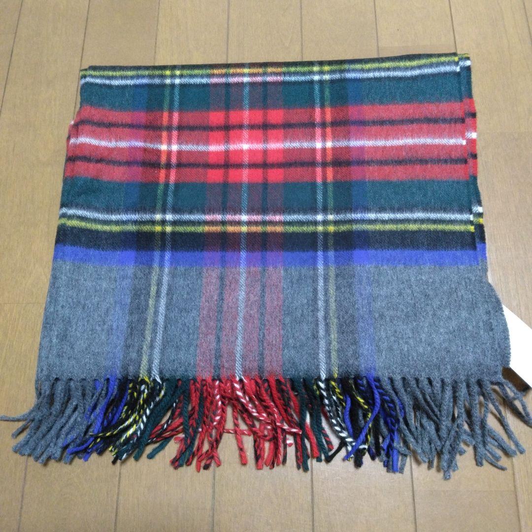 Johnstons of Elgin ストールグリーンレーベルリラクシング別注