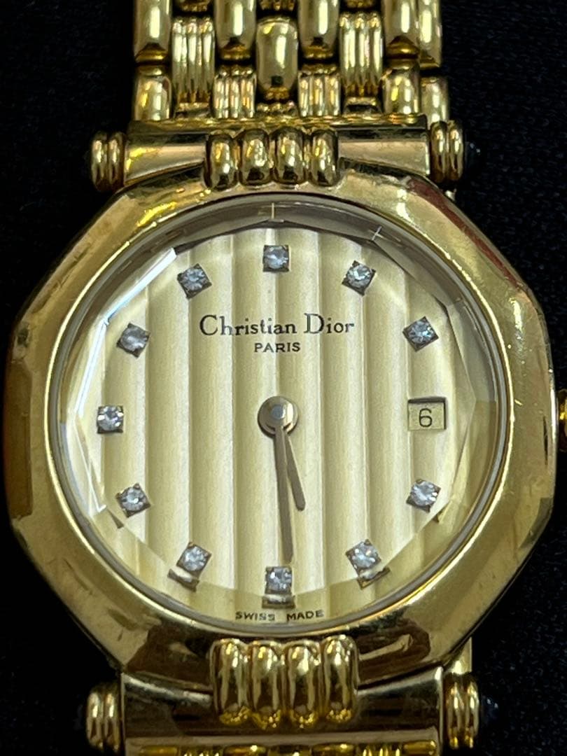 Christian Dior クリスチャンディオールゴールド 時計