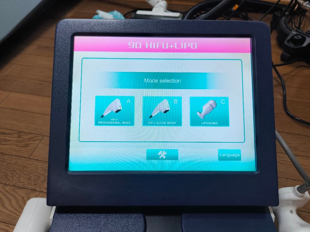 9DHIFE LIPO フェイシャル ライポソニックス 業務用 美容家電 中古品