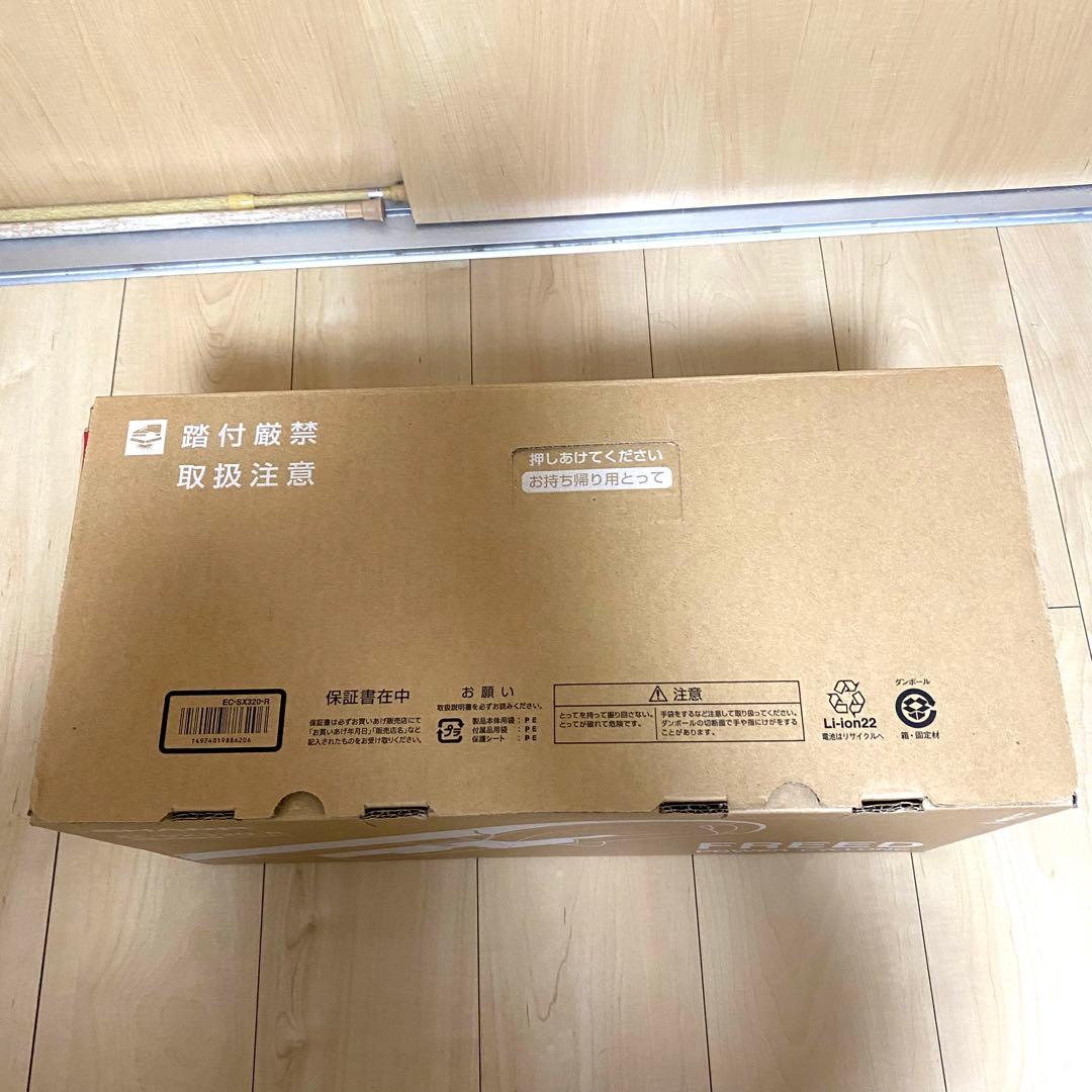 新品・未使用　SHARP EC-SX320-R 掃除機　スティッククリーナー本体