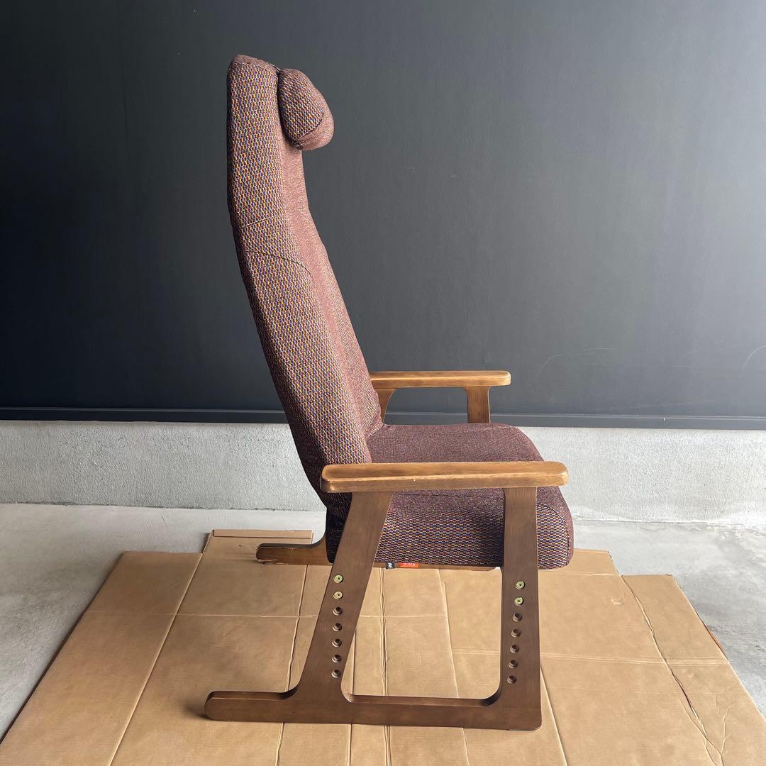 6m01_美品 ピントチェアリビング リクライニングチェア