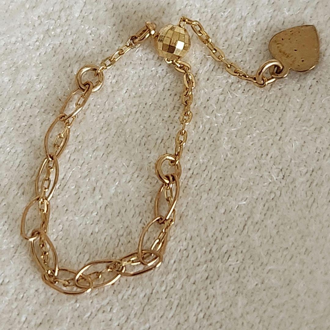 『ハニワ』2連♡～19号【ノワールドプーペ】K10 ダブルチェーンリング