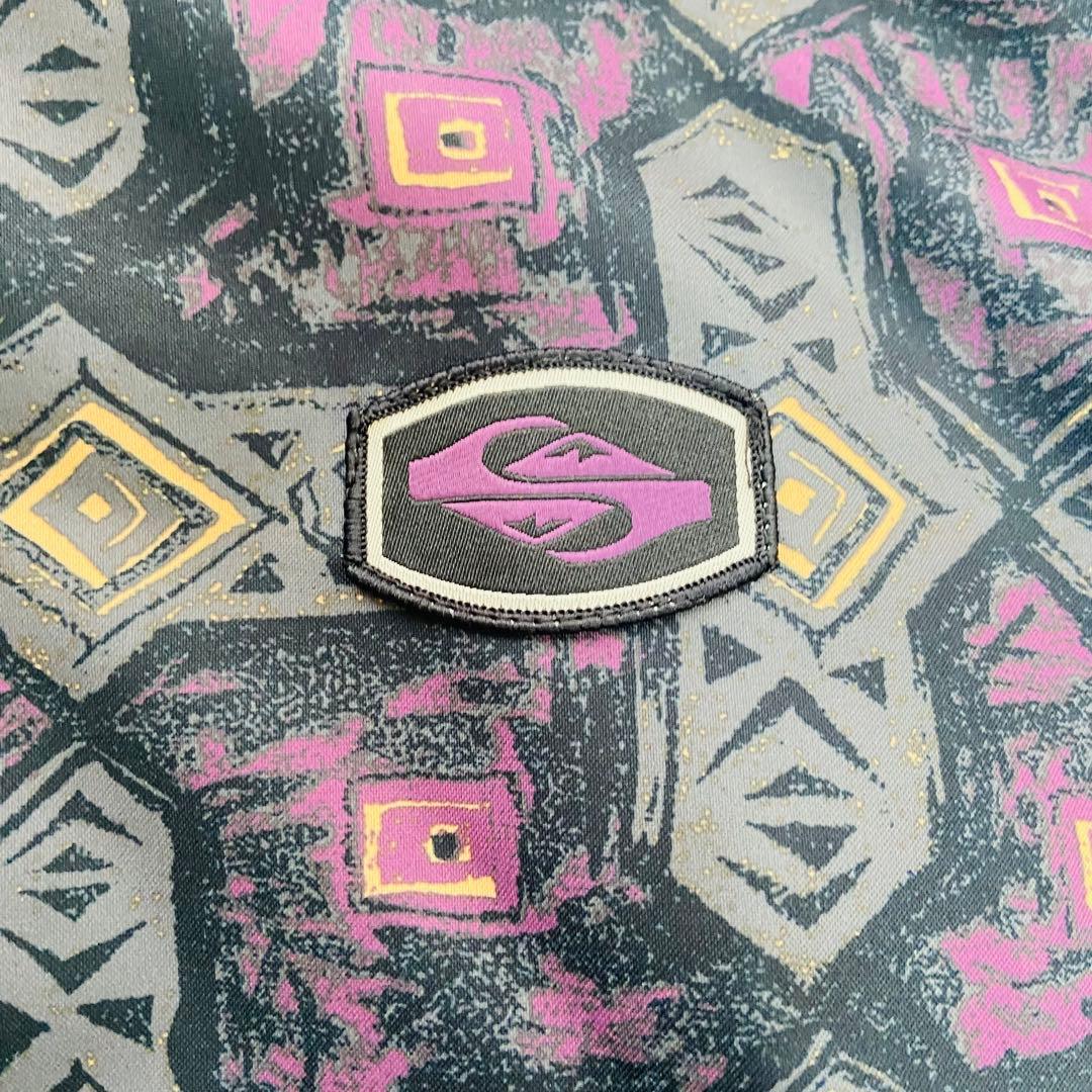 新品90s風クイックシルバースノーボードジャケットパンツウェア上下セットおまけ付