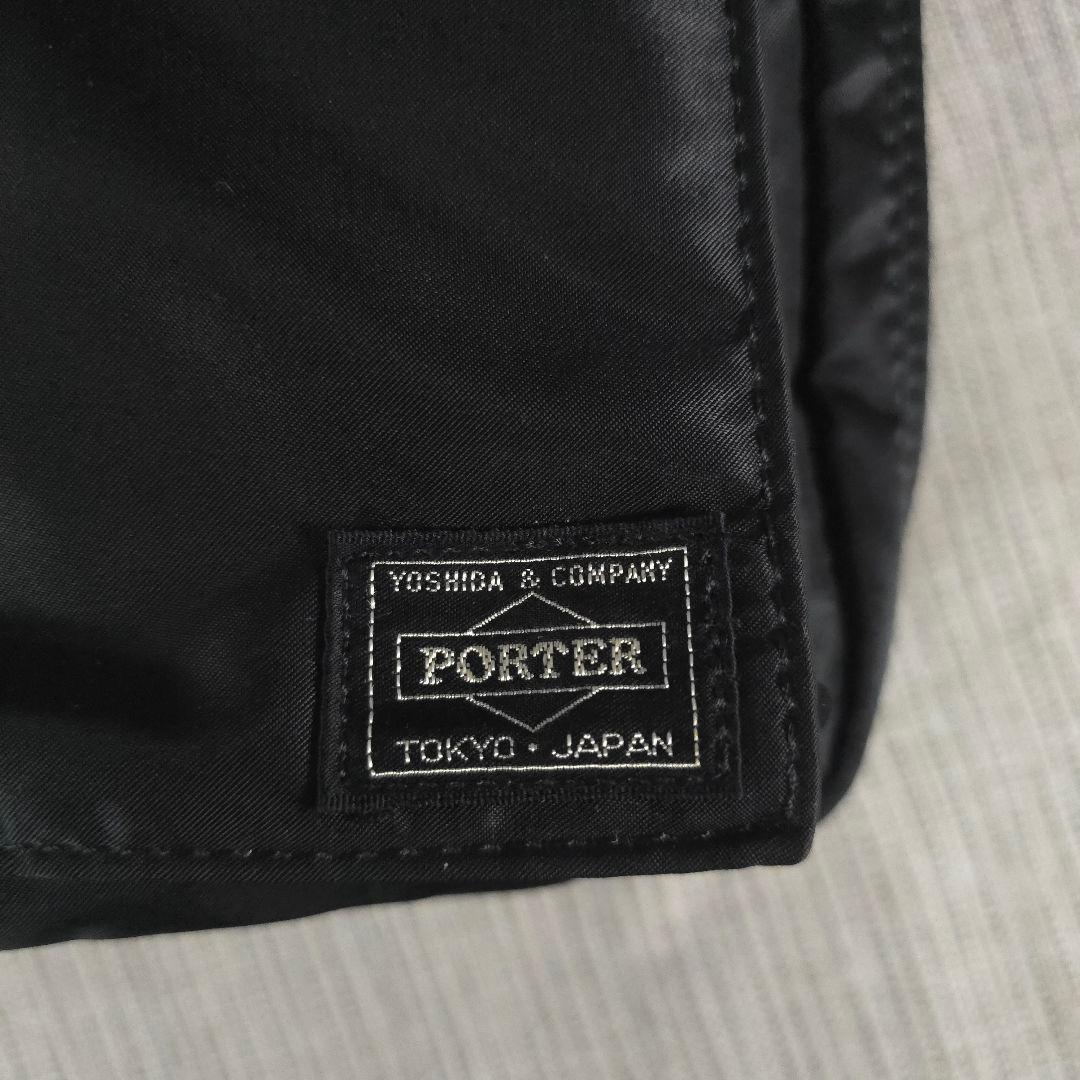 未使用　PORTER　ポーター　タンカー　3way　ショルダーバッグ　ブラック