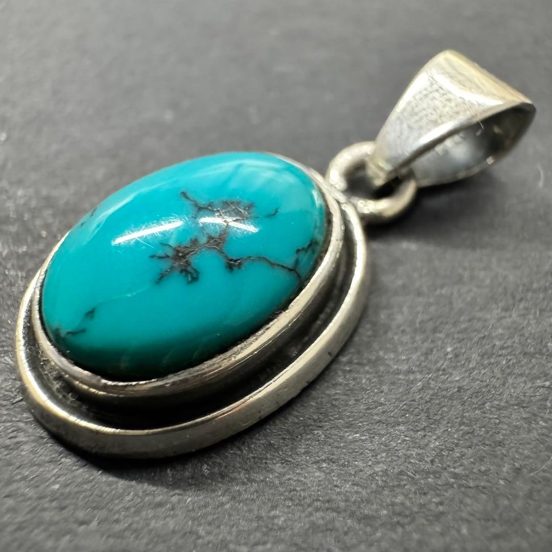 【silver925】ターコイズ ペンダントトップ