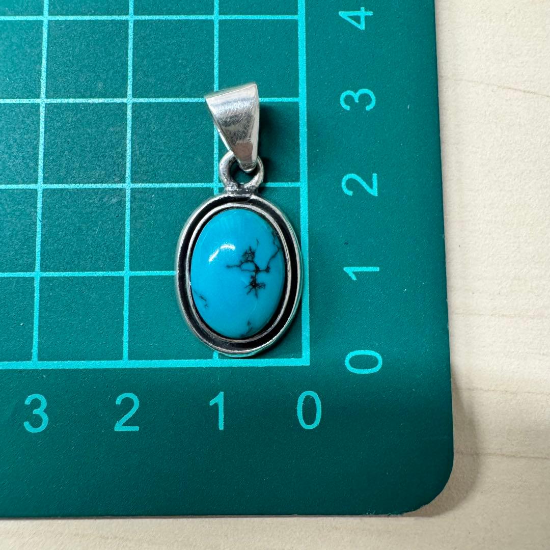 【silver925】ターコイズ ペンダントトップ