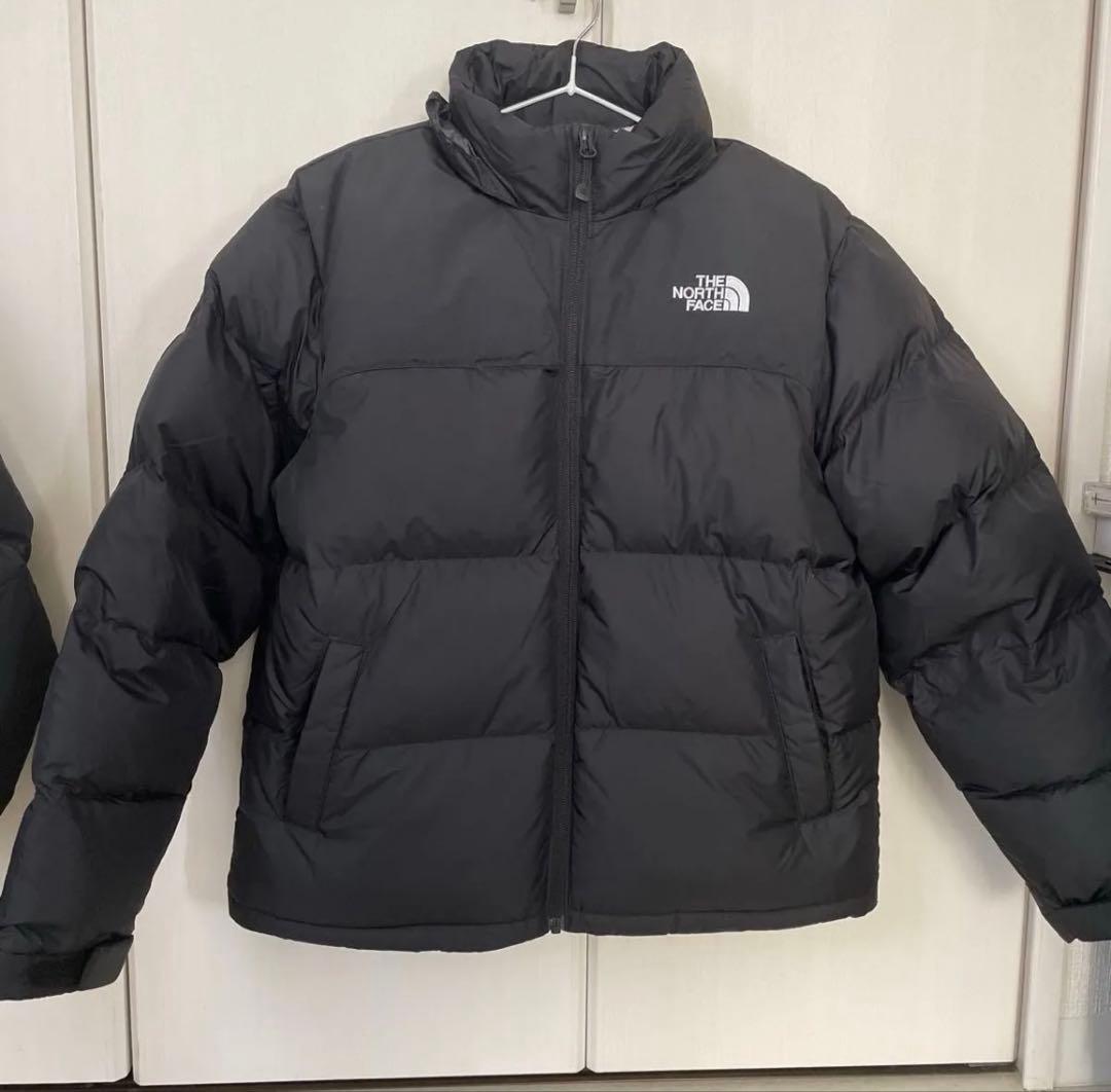 THE NORTH FACE ブラックダウンジャケット　大人もOk