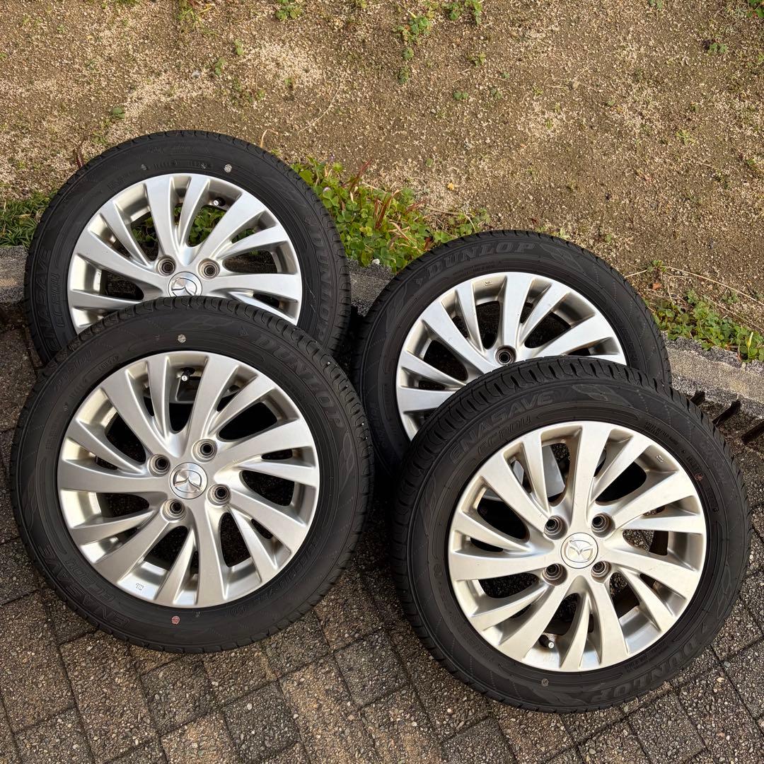 2024年製 DUNLOP 155/65 R14 14インチタイヤホイールセット