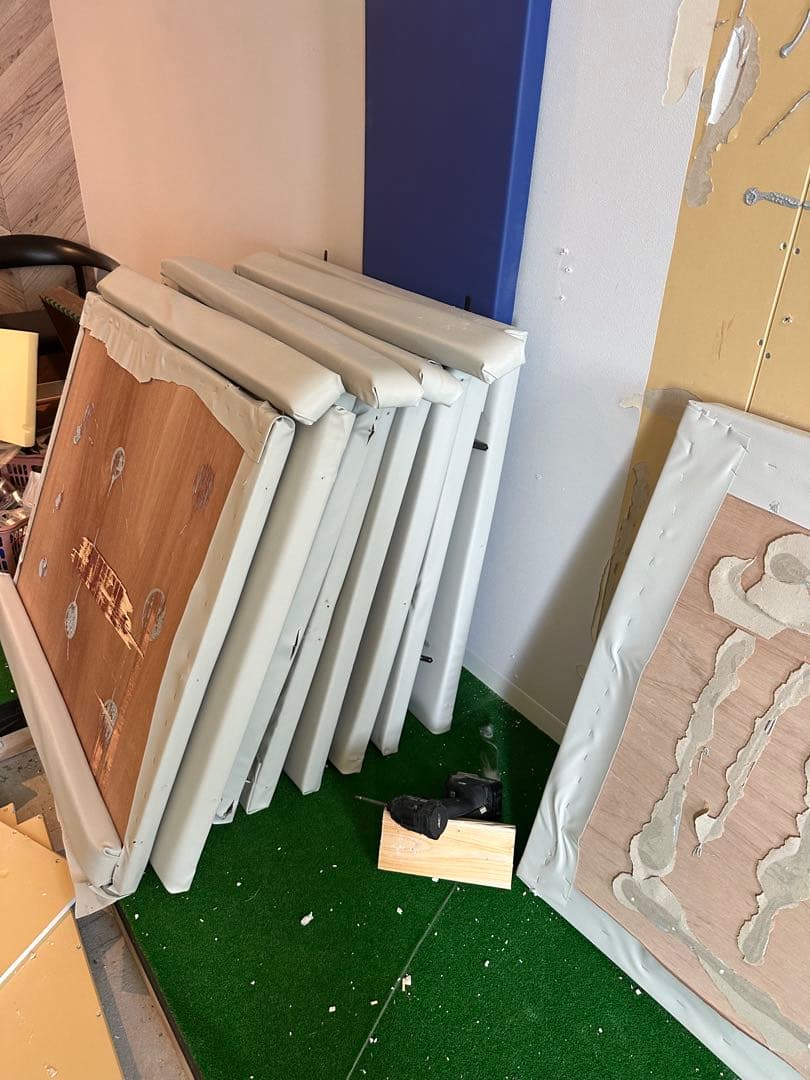 シミュレーションゴルフ　室内防球マット　プロジェクター　専用スクリーン