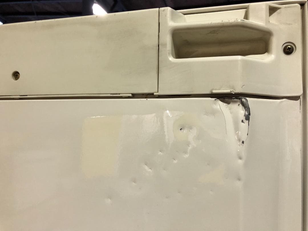 あお 現役稼働品！東芝4ドア冷凍冷蔵庫 GR-307CZVL 1987年製