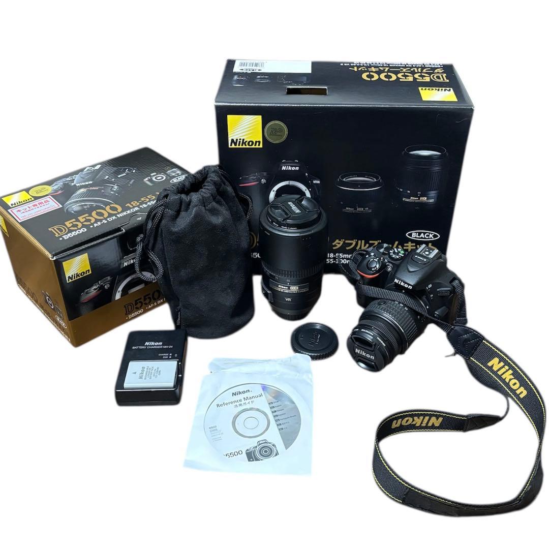 ®*︎様 Nikon D5500 デジタル一眼レフカメラ ダブルズームキット