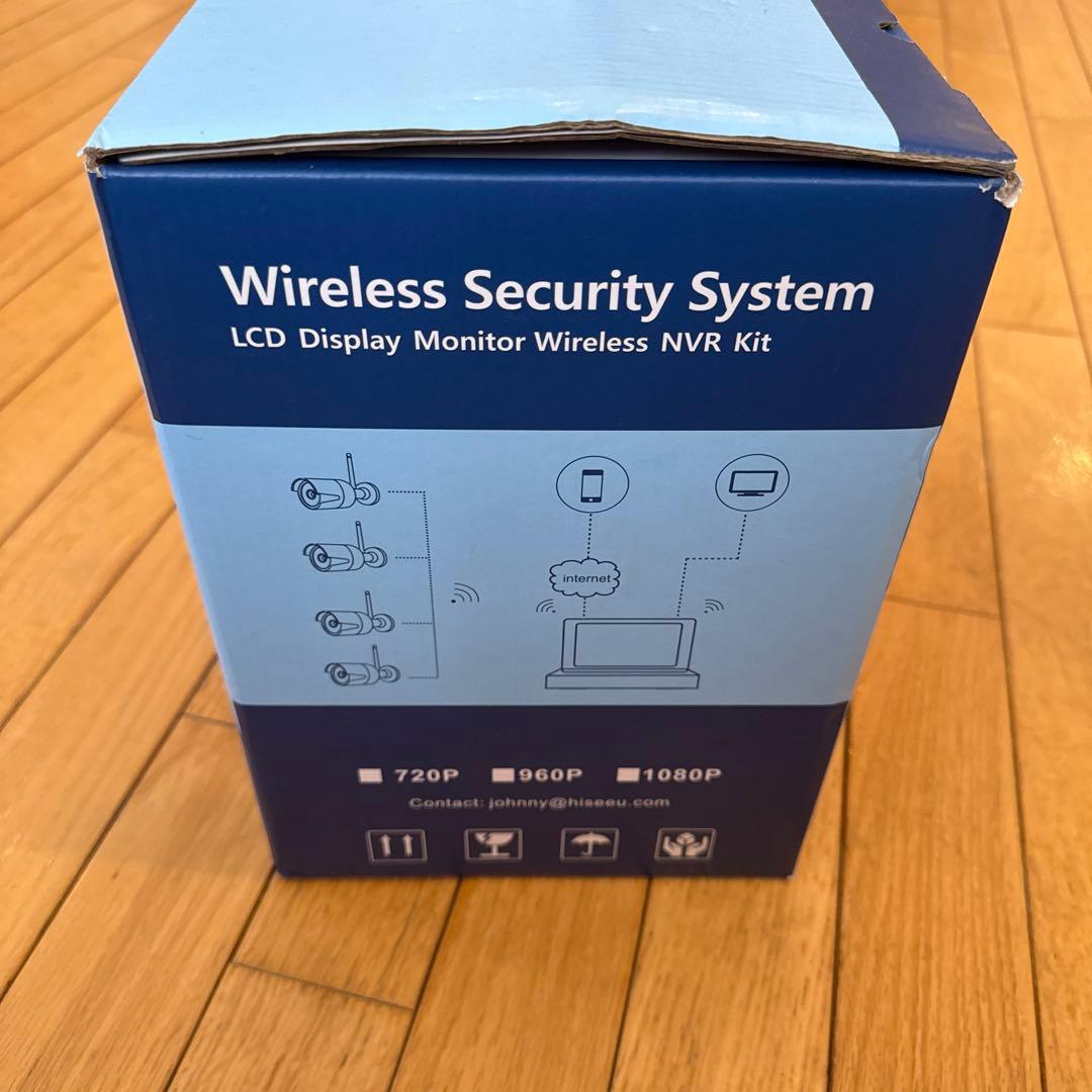 Hiseeu Wireless NVR Kit 4カメラ付き