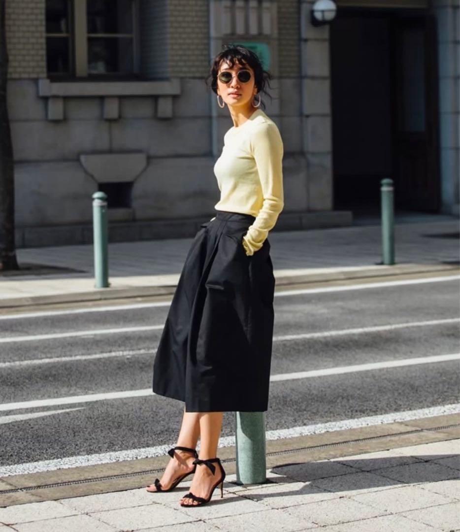 Nala Dress Pants ナラ　ドレスパンツ　ブラック