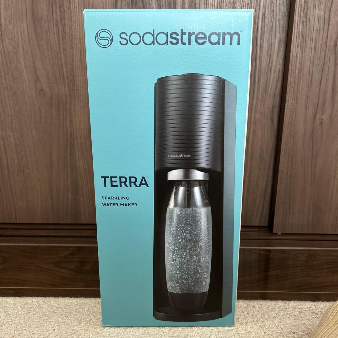SodaStream TERRA 炭酸水メーカー ブラック