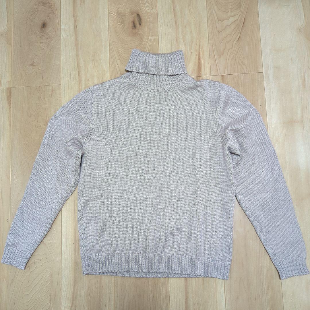 ZANONE ザノーネ　ミドルゲージ　タートルネック　ニット　46