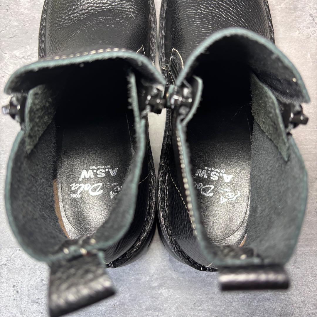 【新品】Dola A.S.W ドラ エアセンスウォーク　ブーツ　軽量　本革　23