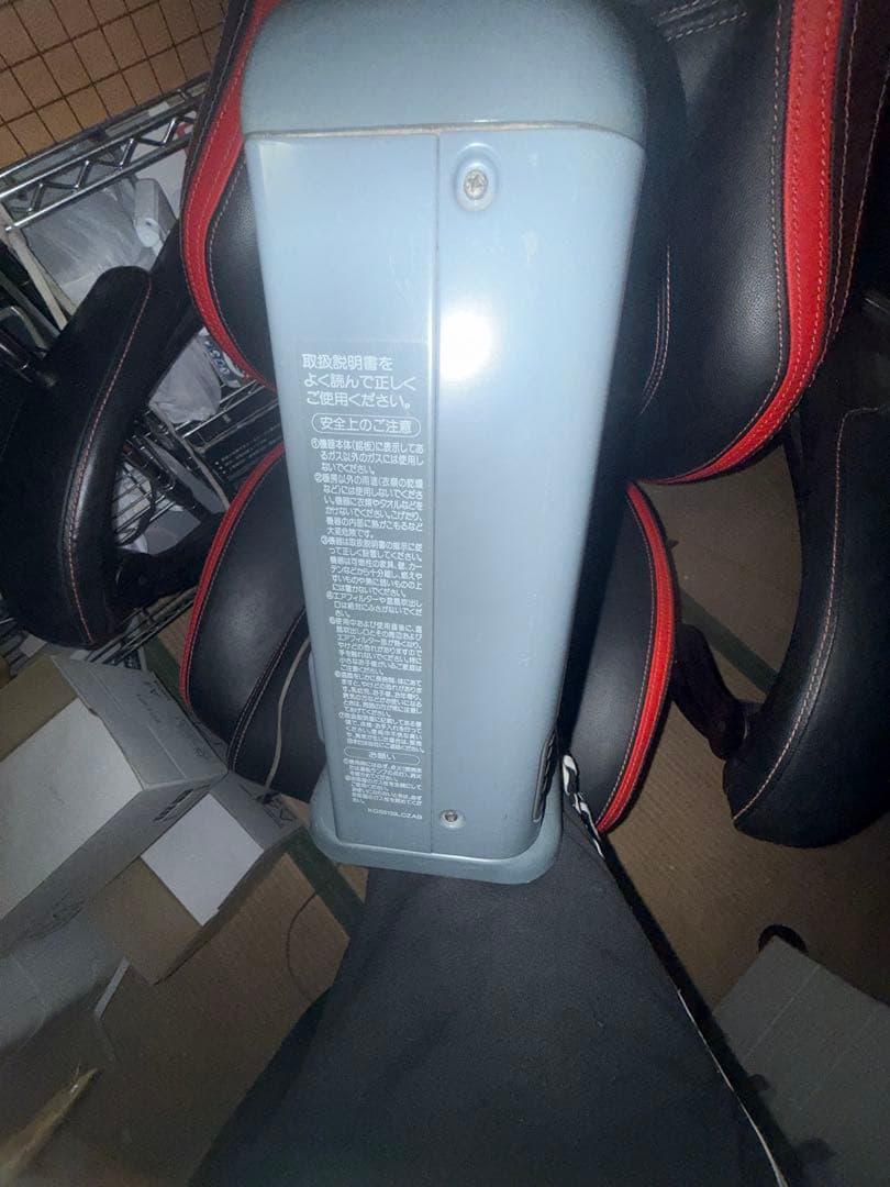 ガスファンヒーター デジタル操作パネル付き