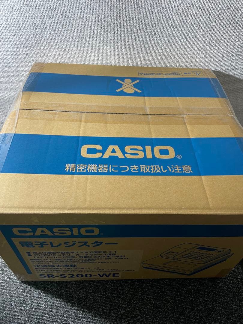 CASIO SR-S200-WE レジスター ホワイト 美品