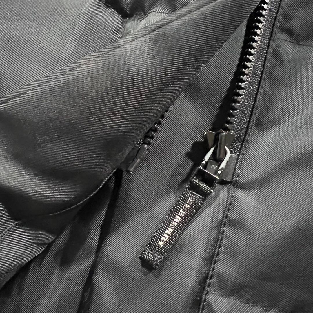 バーバリーロンドン ダウンコート ノバチェック ネイビー 38 M ロング丈