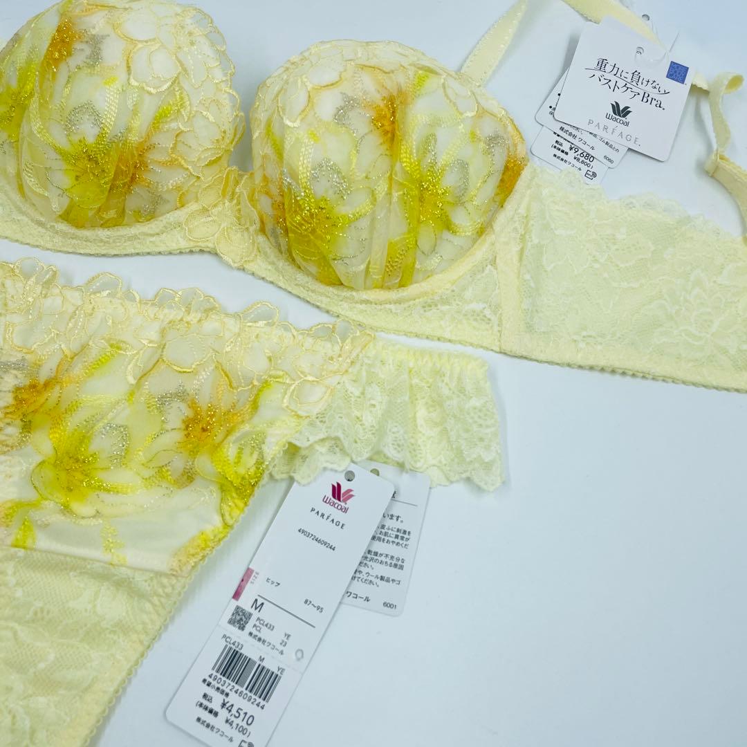 PARFAGE重力に負けないバストケアＢｒａブラジャーショーツC70M