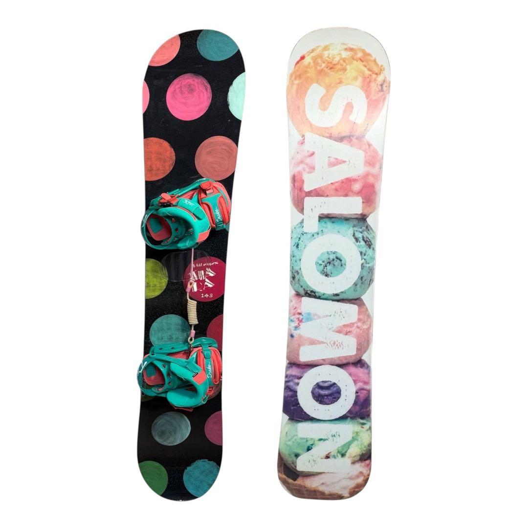 SAROMON　スノーボード　TIARA DRAKE ビンディング　セット