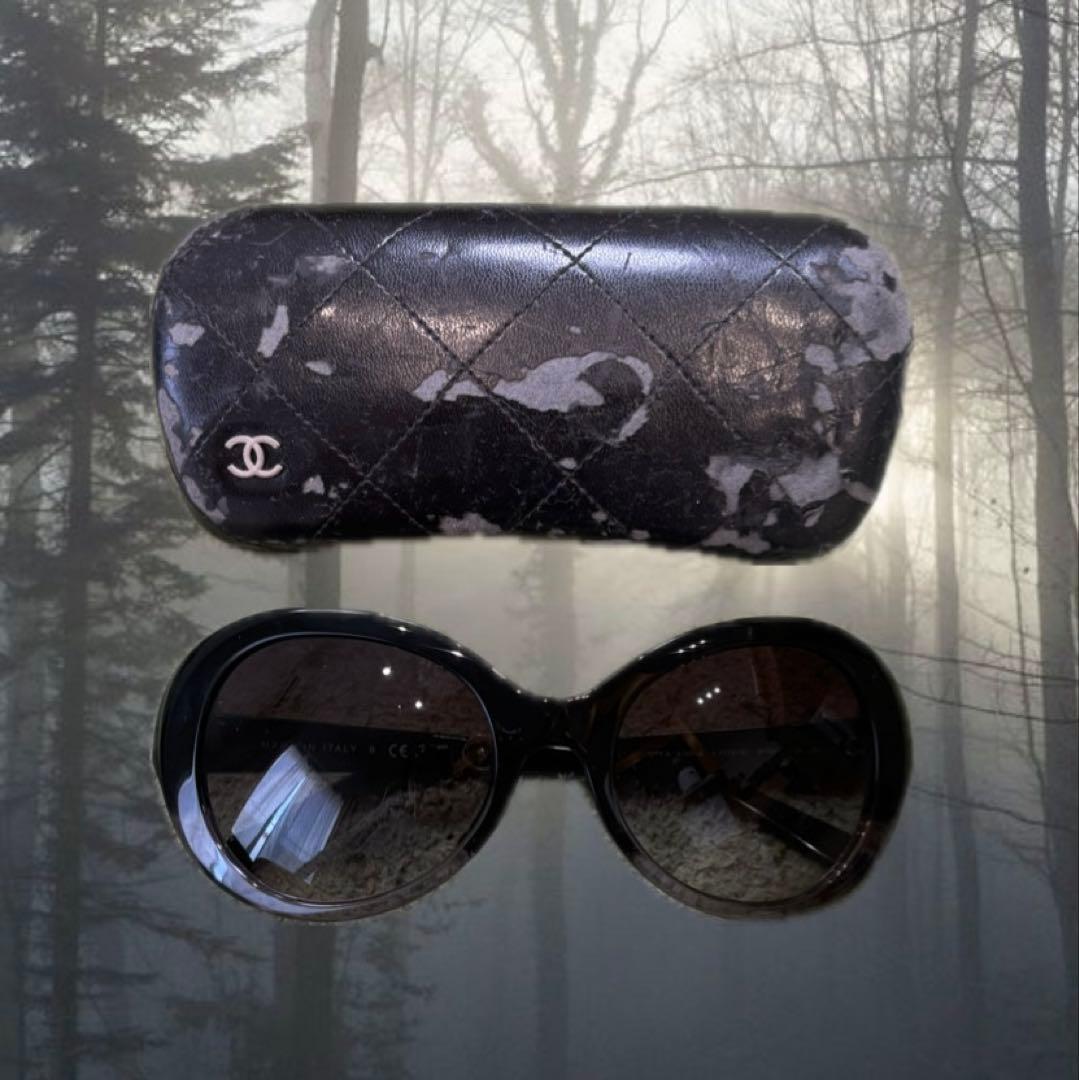 CHANEL サングラス ダークコア 平成 グランジ
