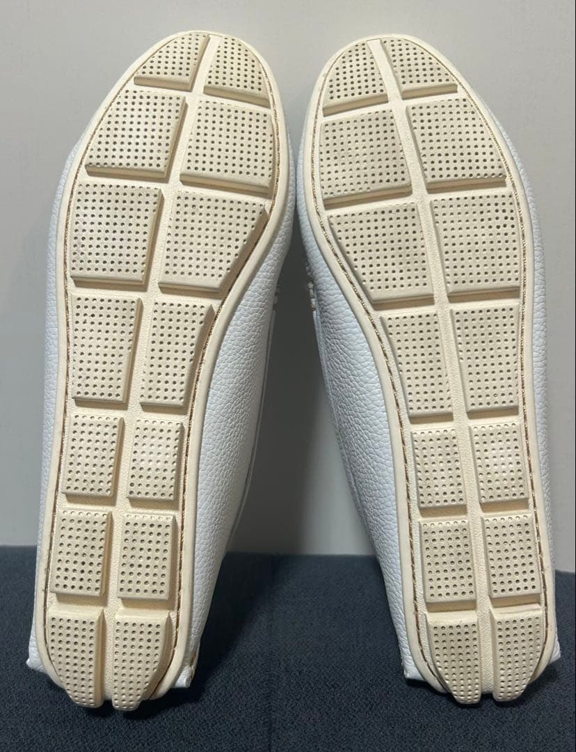 なおっち【美品】LANVIN en Bleu リボン付きモカシン 23cm