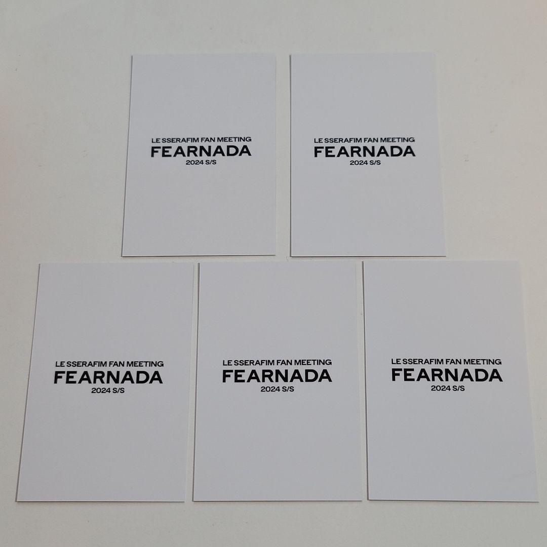 ルセラフィム FEARNADA 2024 韓国 FCイベントFC限定トレカ 公式