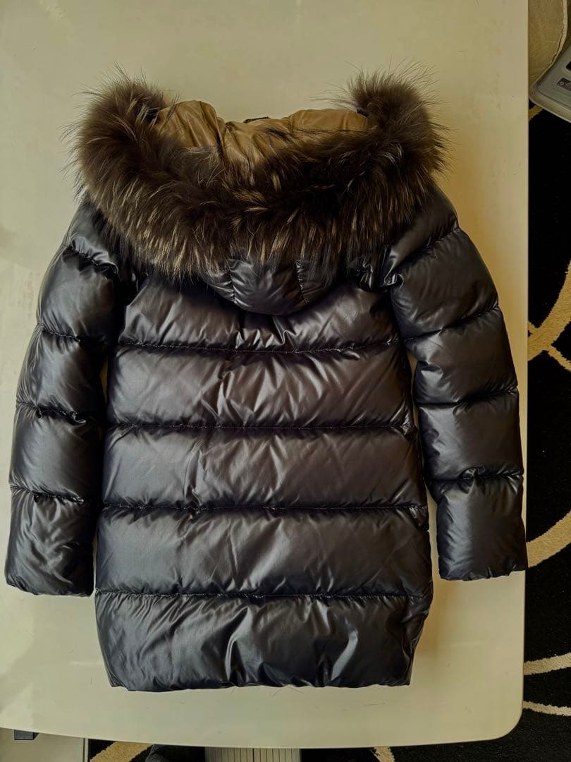 【綺麗】デュベティカ KAPPA ダウンコート 38 ラクーンファー