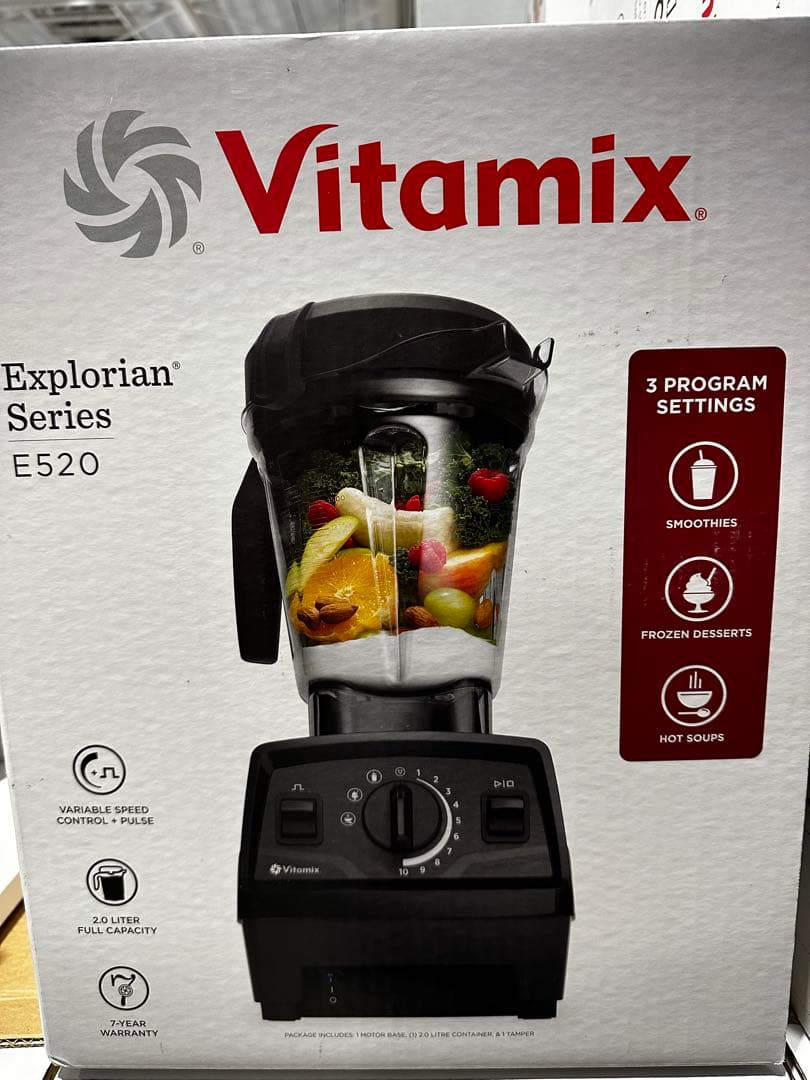 値下げ　新品未使用 バイタミックス E520