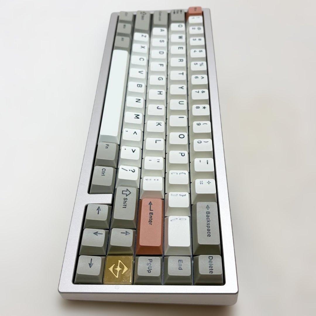 Wobkey Zen65 Warm Silver US カスタム品