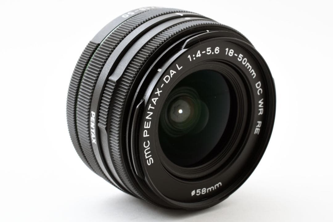 ペンタックス HD DA 18-50mm F4-5.6 DC WR RE レンズ