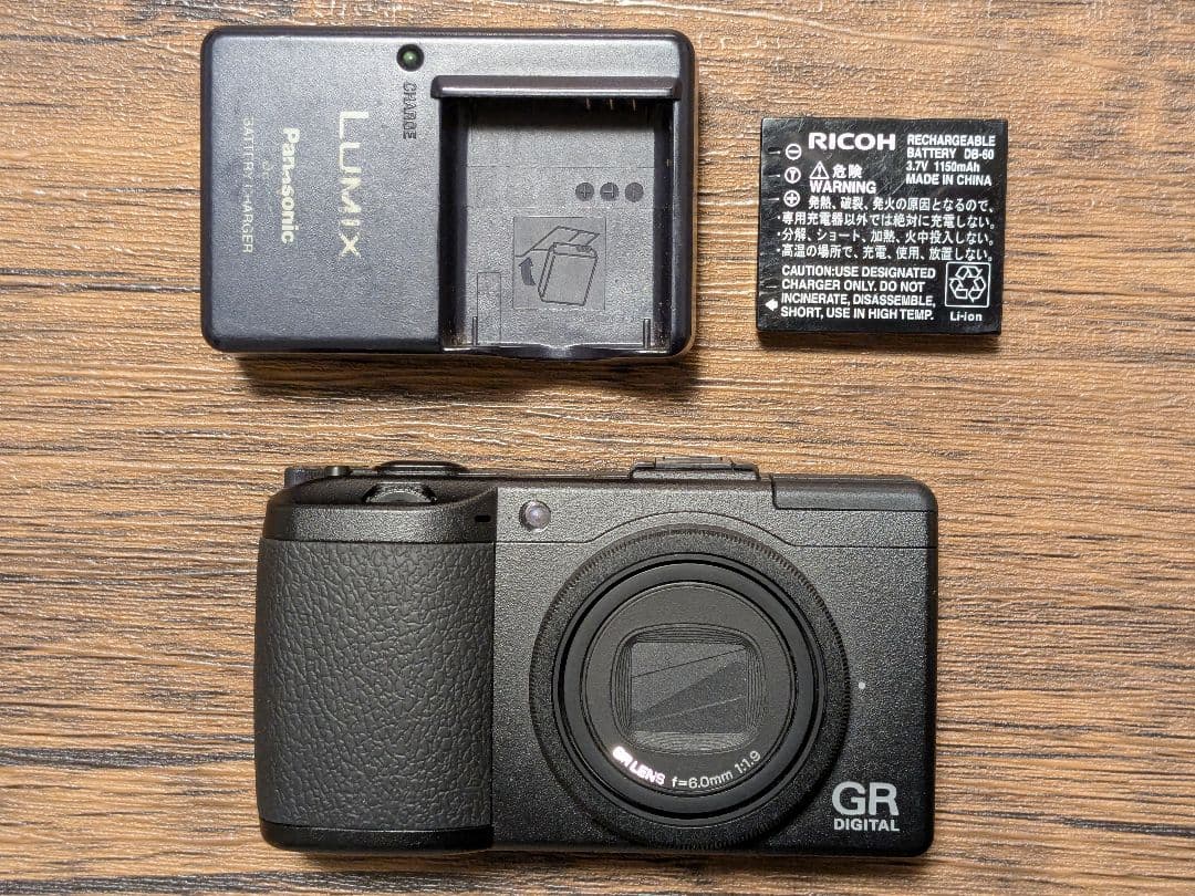 RICOH GR DIGITAL Ⅲ 高画質 GR LENS F1.9 搭載
