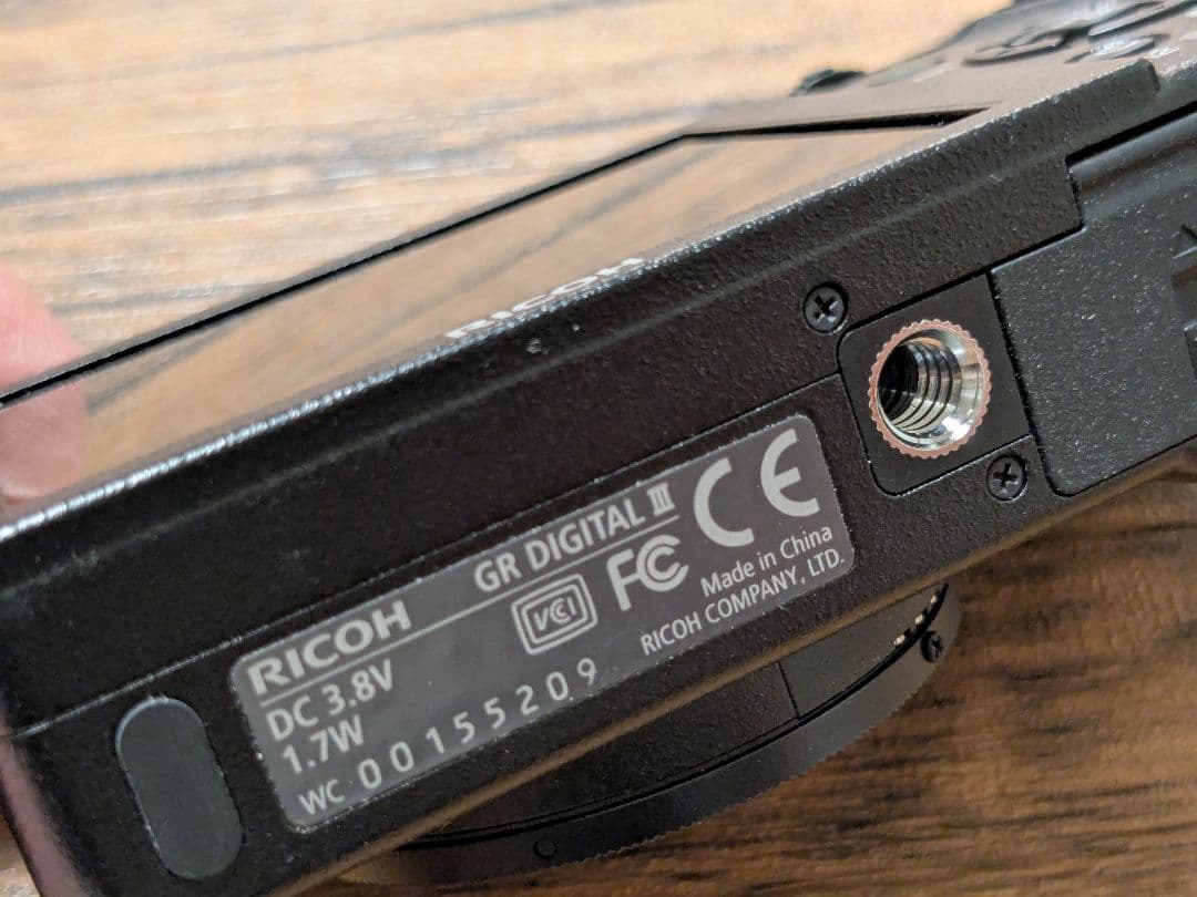 RICOH GR DIGITAL Ⅲ 高画質 GR LENS F1.9 搭載