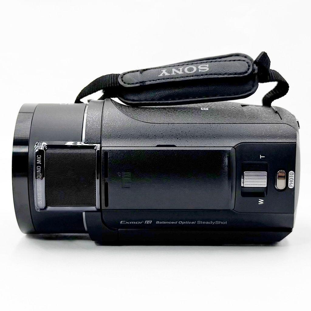 【美品】ソニー デジタル4Kビデオカメラレコーダー FDR-AX45 ブラック